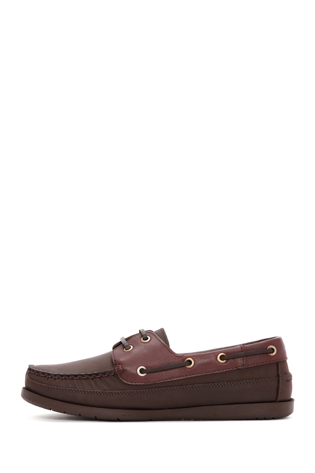 Erkek Kahverengi Deri Comfort Loafer