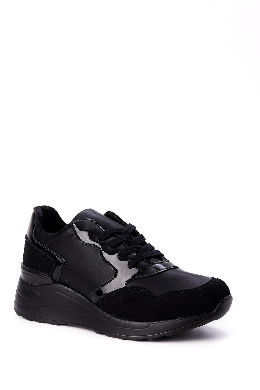 Kadın Süet Detaylı Sneaker