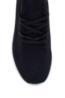 Women's Black Fabric Sneaker | Derimod