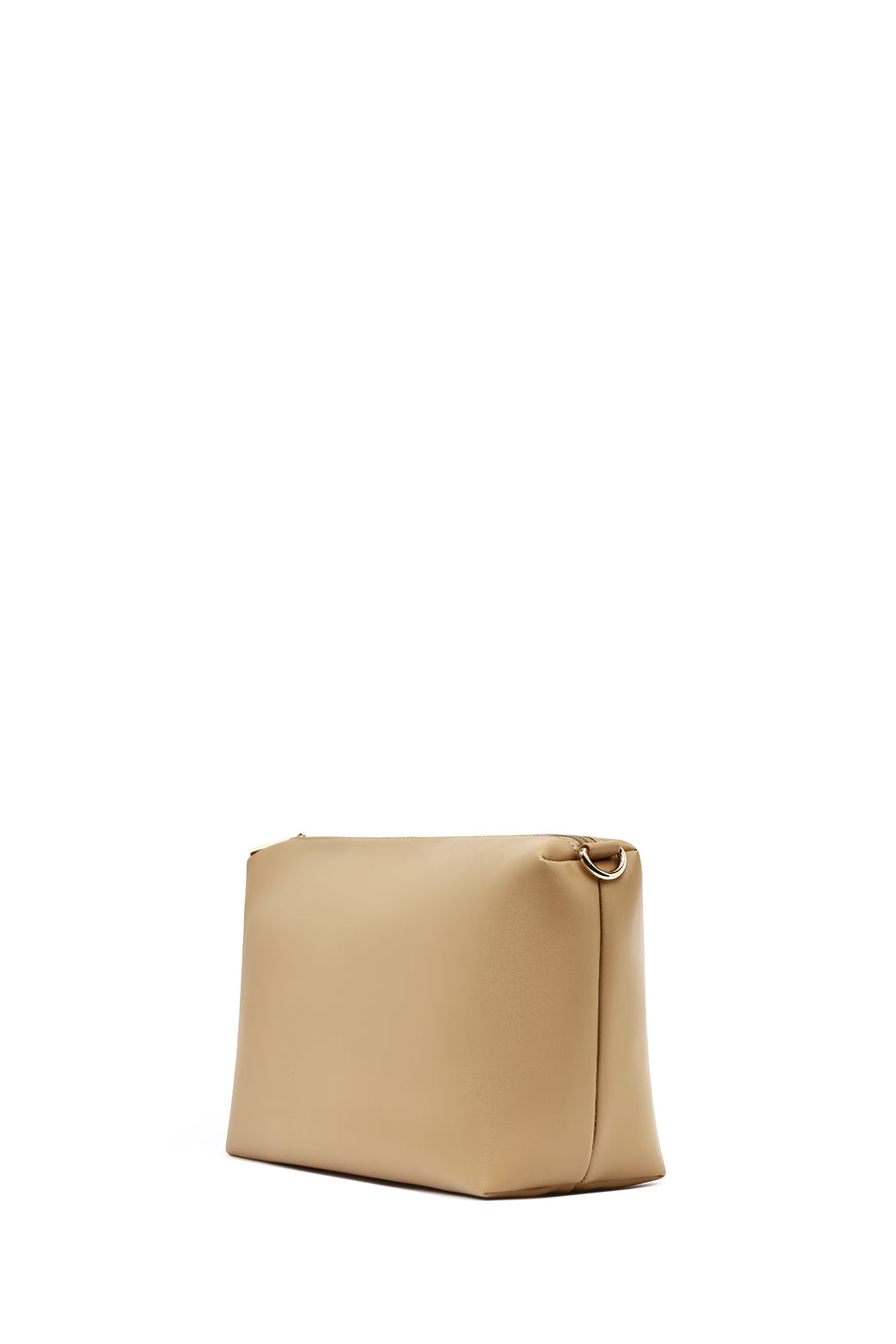 Women's Beige Printed Charm Shoulder Bag