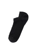 Women's Black Cotton Socks | Derimod