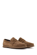 Derimod Fly Men's Mink Suede Leather Casual Loafer | Derimod