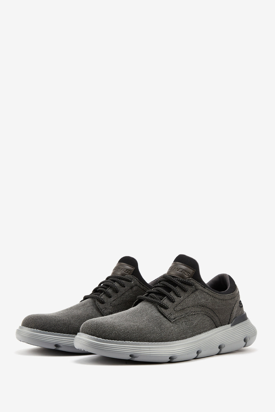 Skechers Men's Black Garza-Romano Sneaker