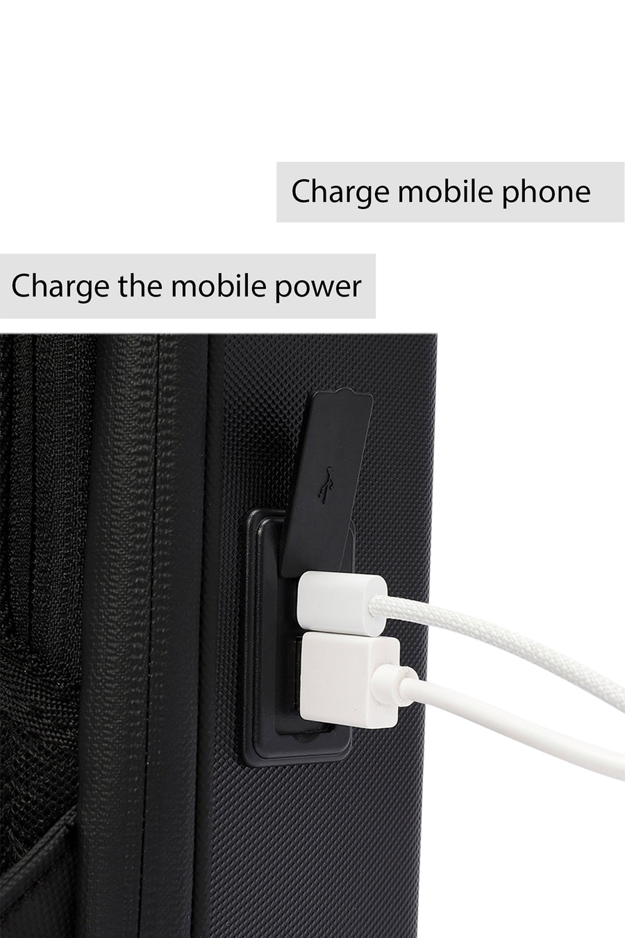 D-Pack Unisex Siyah Teknolojik Sırt Çantası