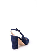 Women's Suede Heeled Shoes | Derimod