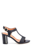 Women's Thick Heeled Casual Sandals | Derimod