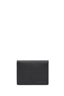 Men's Black Leather Wallet | Derimod