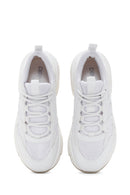 Women's White Thick Soled Sneaker | Derimod