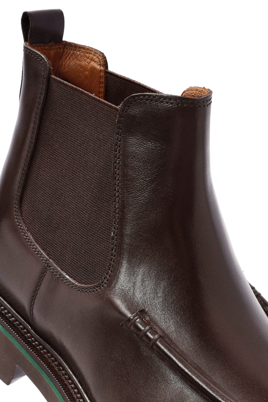 Men's Brown Leather Chelsea Boots