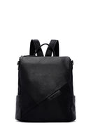 Women's Black Long Strap Casual Backpack | Derimod