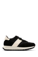 Men's Black Suede Leather Detailed Sneaker | Derimod