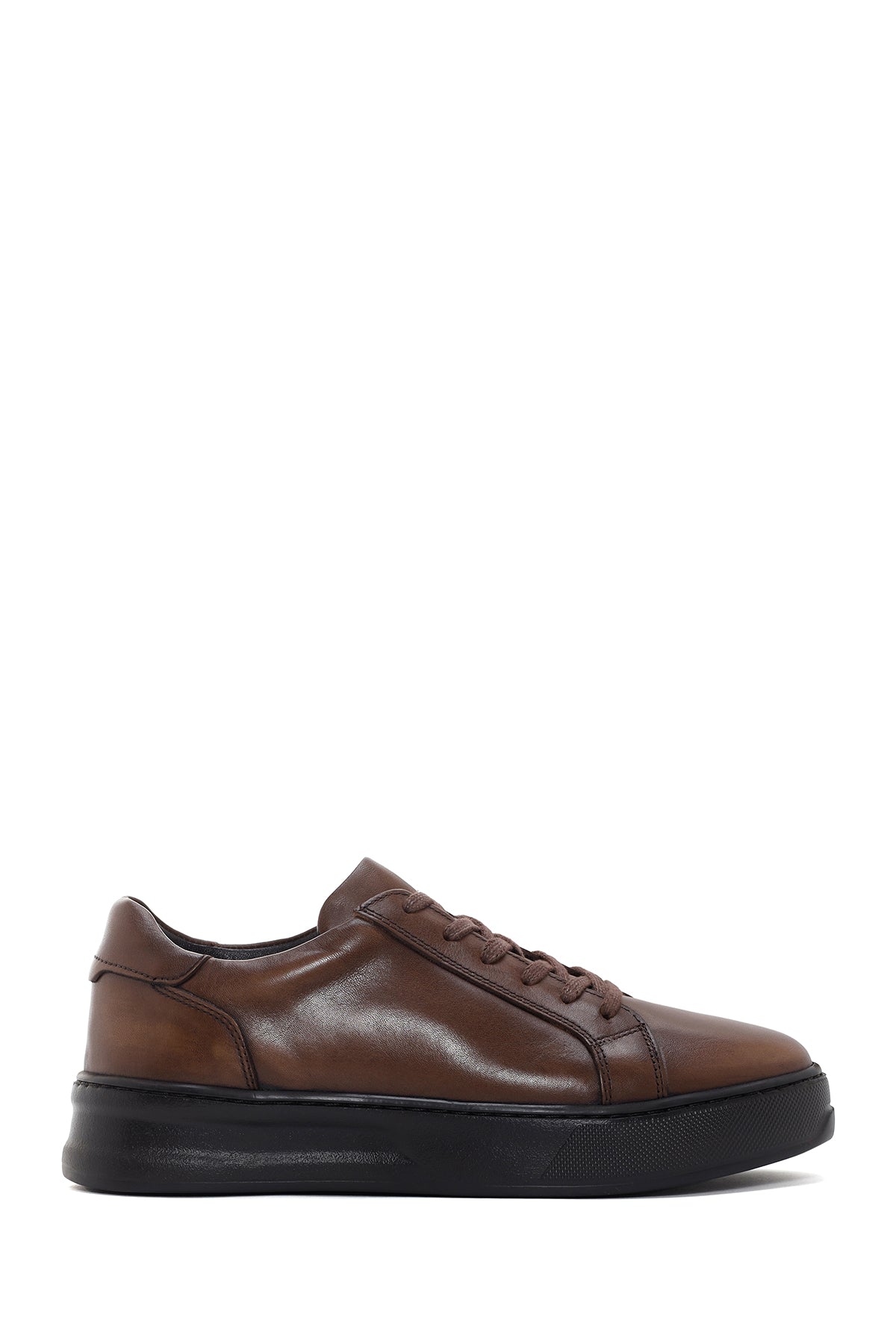 Men's Brown Leather Sneaker 23WFD688418 | Derimod