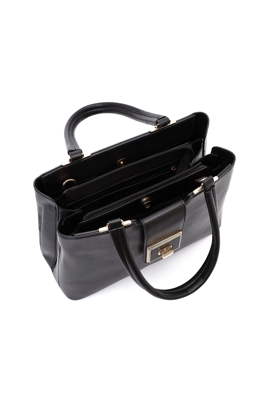 Women's Black Long Strap Shoulder Bag