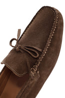 Men's Mink Suede Leather Loafer | Derimod