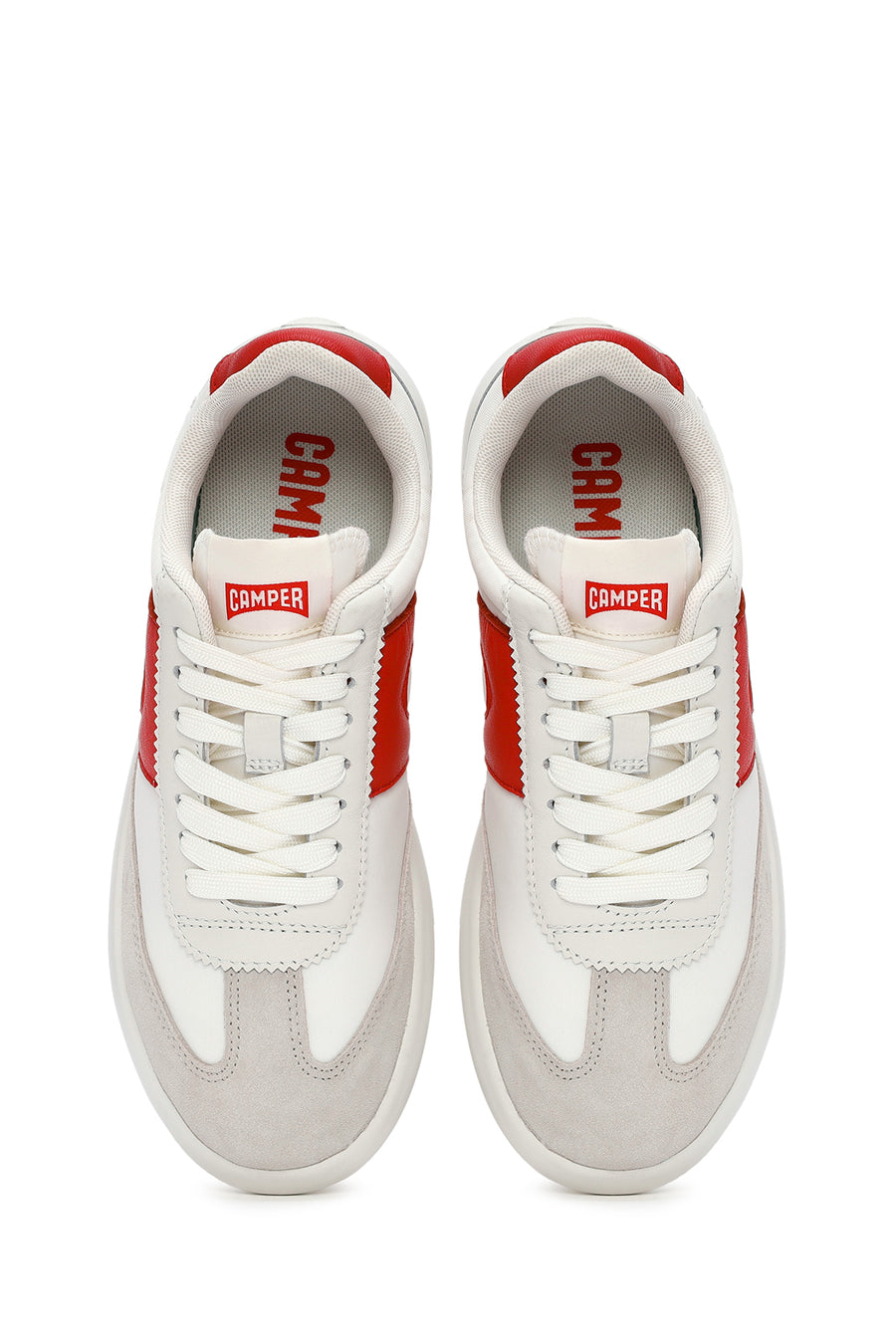 Camper Kadın Beyaz Pelotas XLite Bağcıklı Deri Sneaker
