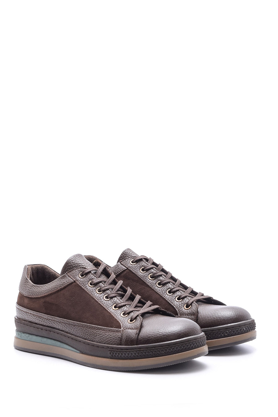 Men's Suede Detailed Leather Sports Shoes