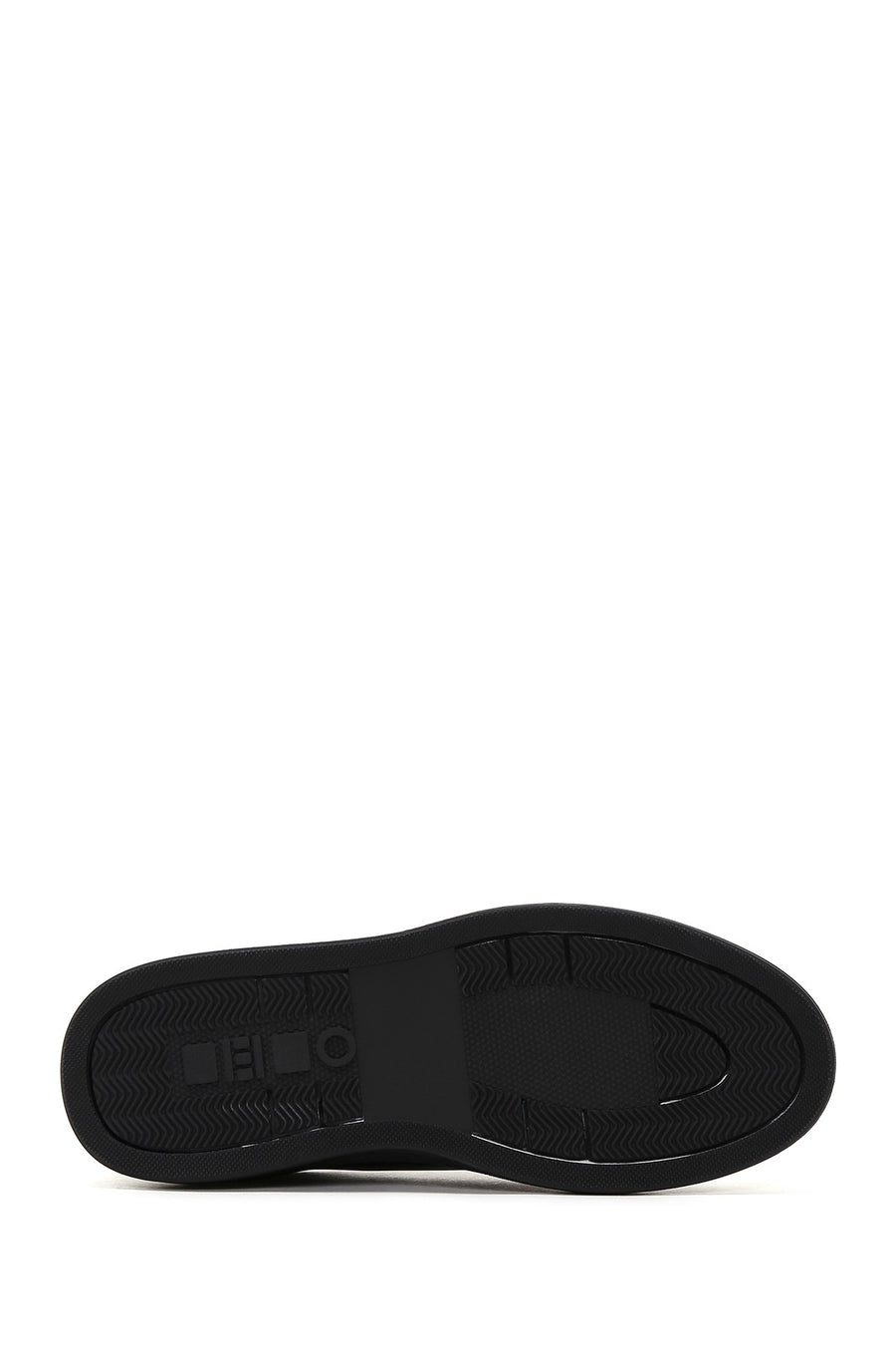 Men's Black Leather Sneaker
