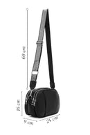 Women's Black Long Strap Crossbody Bag | Derimod