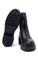 Women's Black Zipper Boots | Derimod