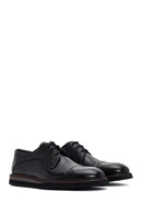 Men's Black Lace-up Leather Casual Shoes | Derimod