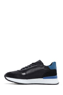 Men's Black Leather Sneaker | Derimod