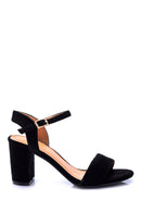 Women's Suede Heeled Shoes | Derimod