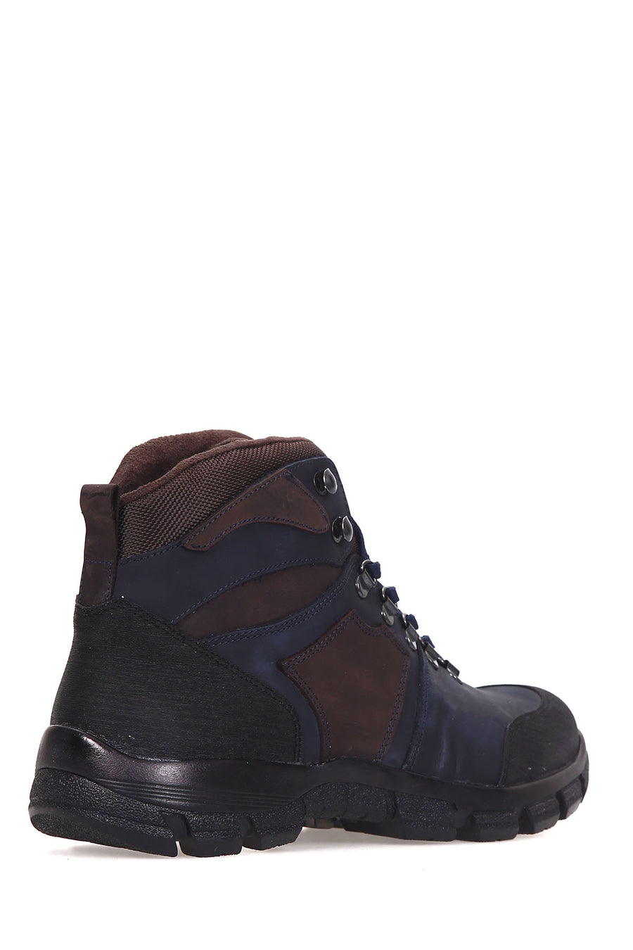 Lace-Up Men's Leather Boots