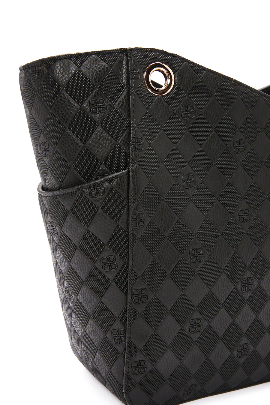 Women's Black Printed Shoulder Bag