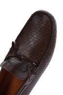 Men's Brown Leather Casual Loafer | Derimod