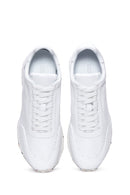 Erkek Beyaz Deri Sneaker | Derimod