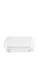 Women's White Faux Leather Crossbody Bag | Derimod