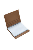 Men's Tan Leather Card Holder | Derimod