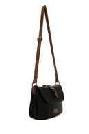 Women's Black Long Strap Crossbody Bag | Derimod