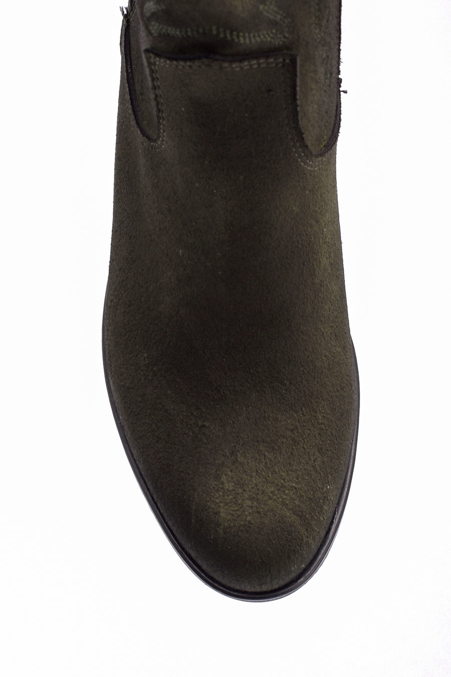 Women's Suede Heeled Boots