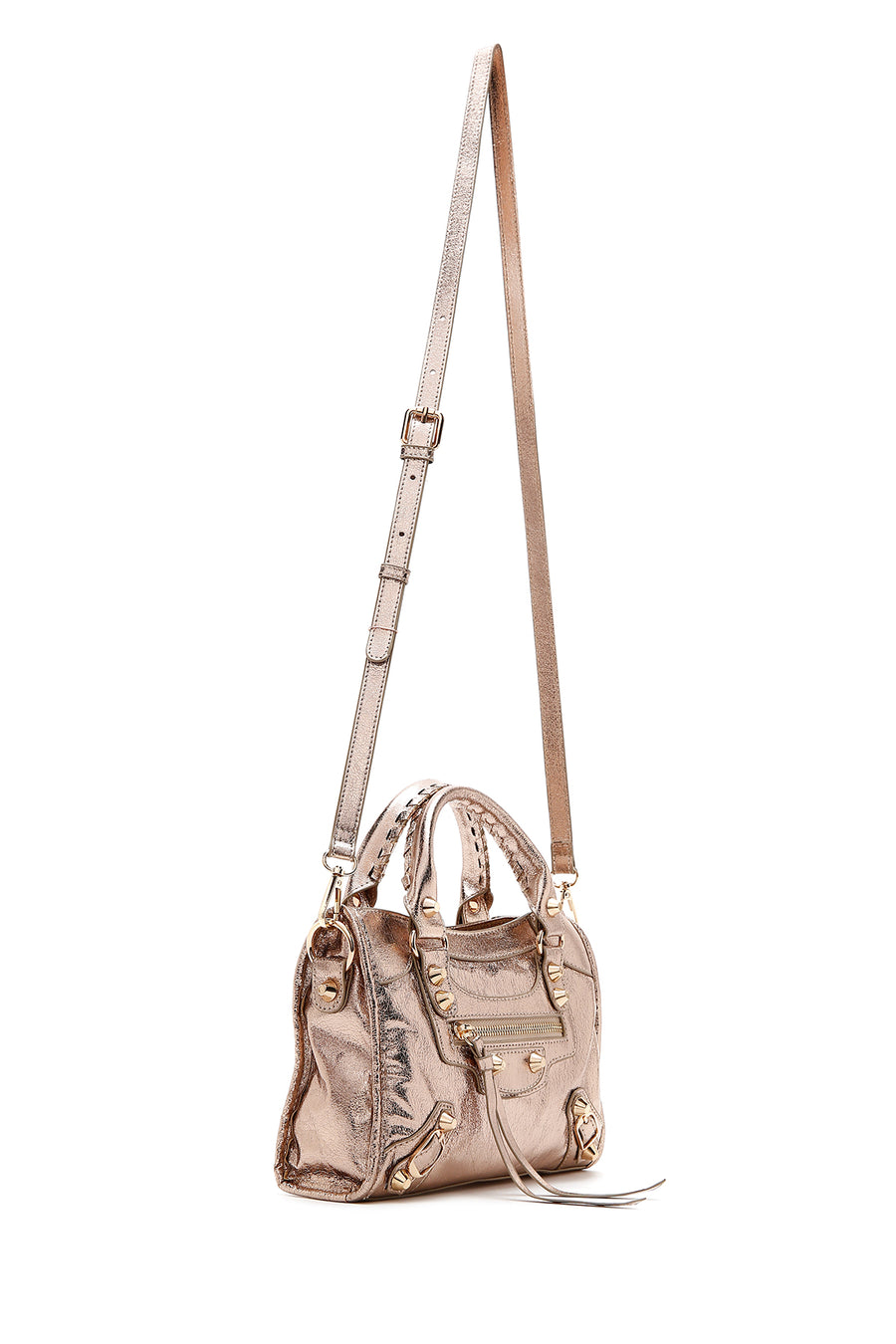 Women's Pink Long Strap Shoulder Bag