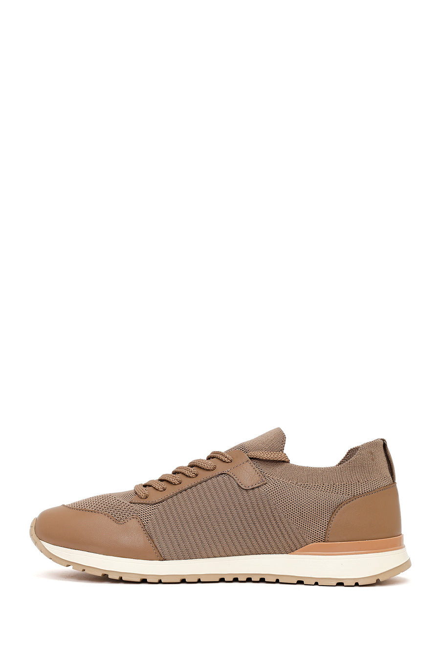 Male Mink Lace-Up Fabric Sneaker