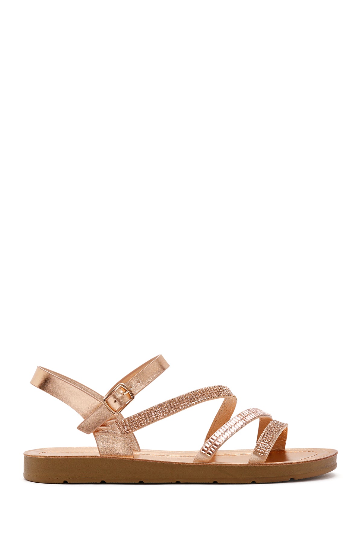 Women's Pink Ankle Strap Sandals 24SFE464414 | Derimod