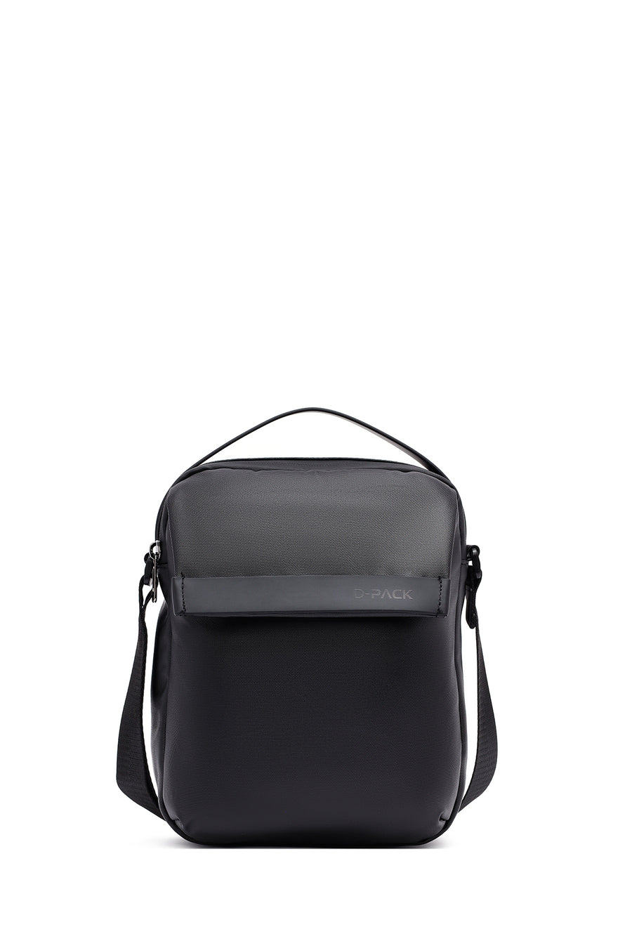 D-Pack Men's Black Crossbody Bag