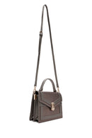 Women's Bronze Long Strap Printed Handbag | Derimod