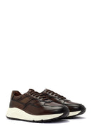 
Men's Brown Thick-Soled Lace-Up Leather Sneaker
 | Derimod