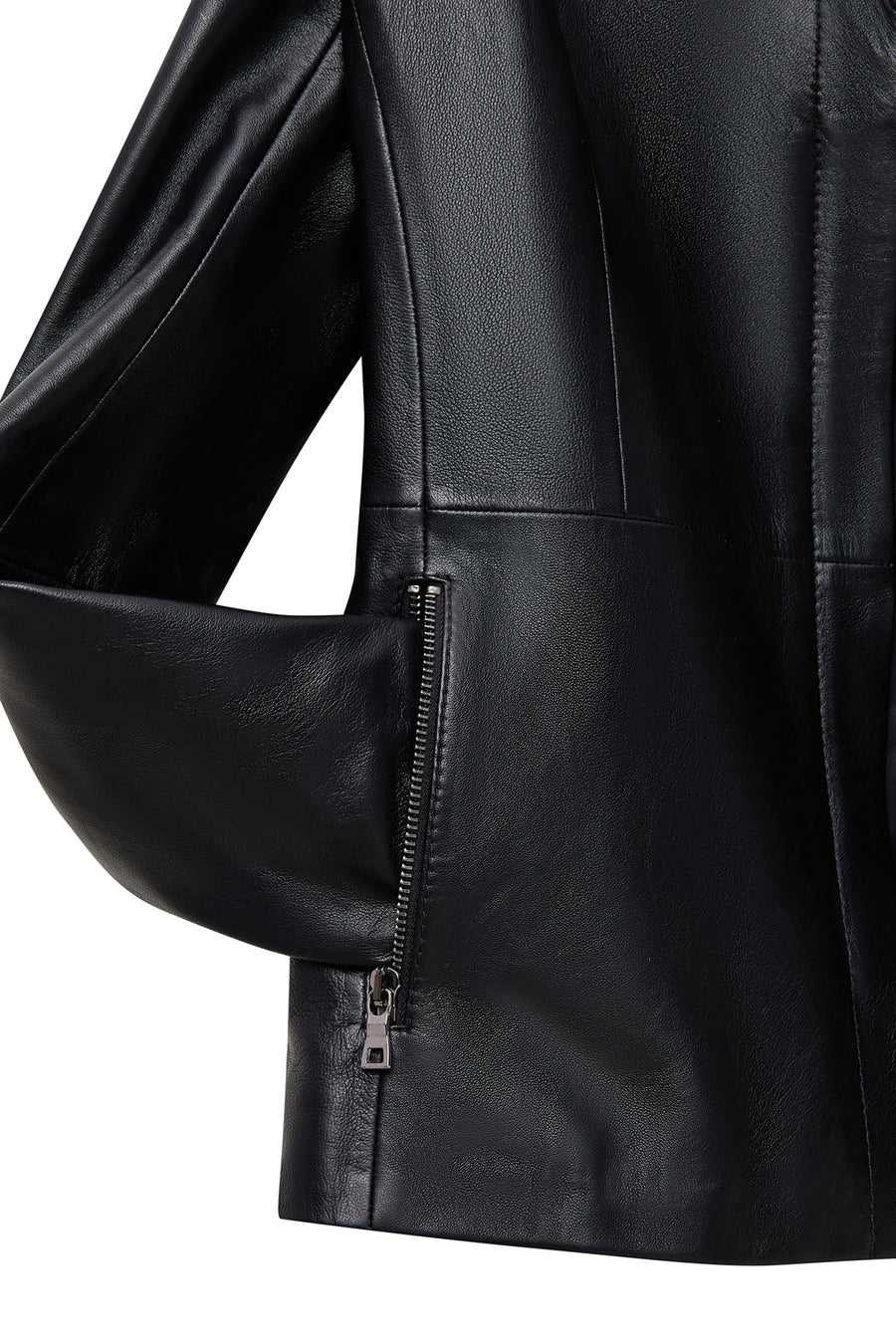 Helen Women's Black Leather Jacket