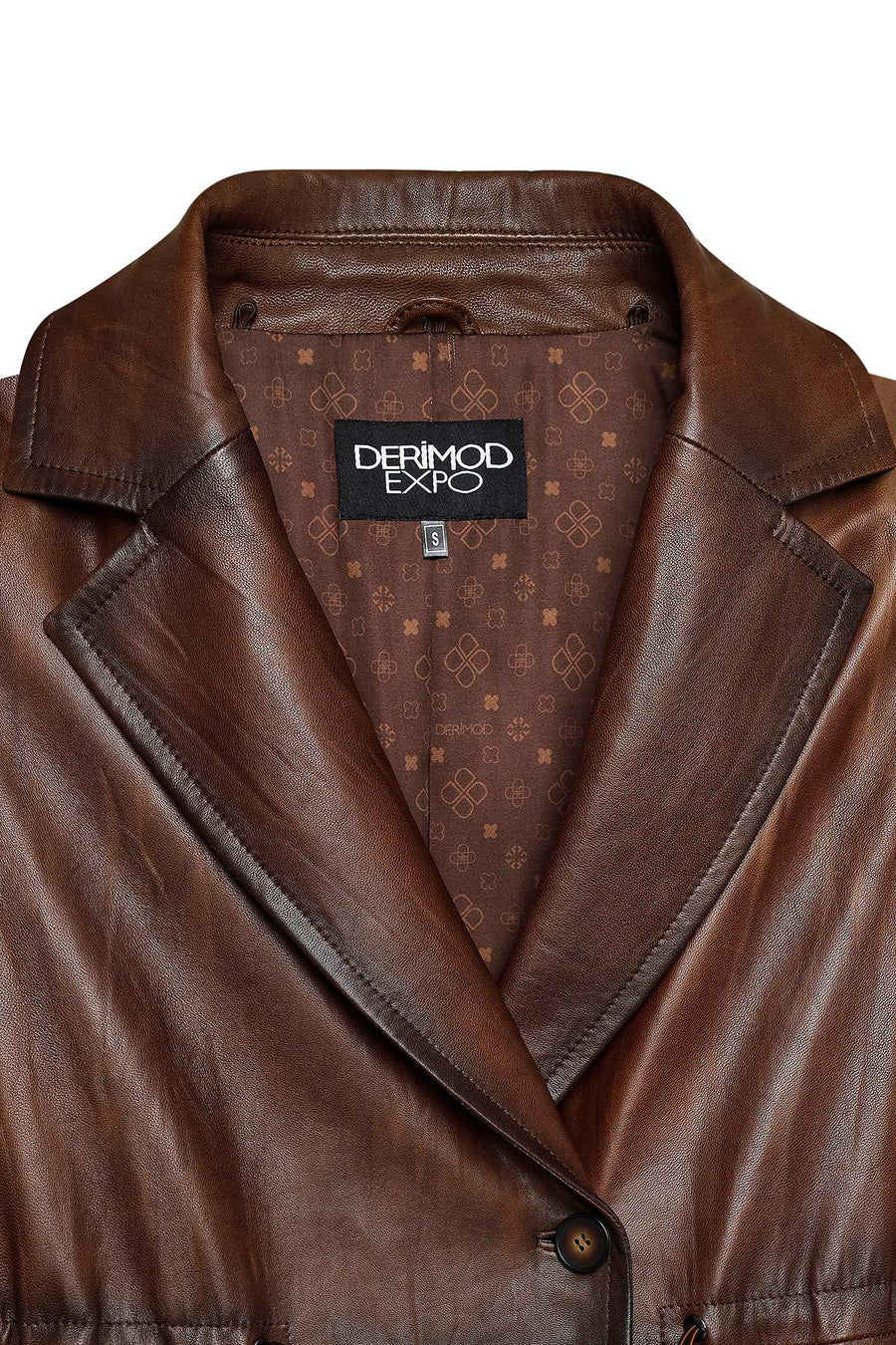 Juliet Women's Brown Fur Leather Coat