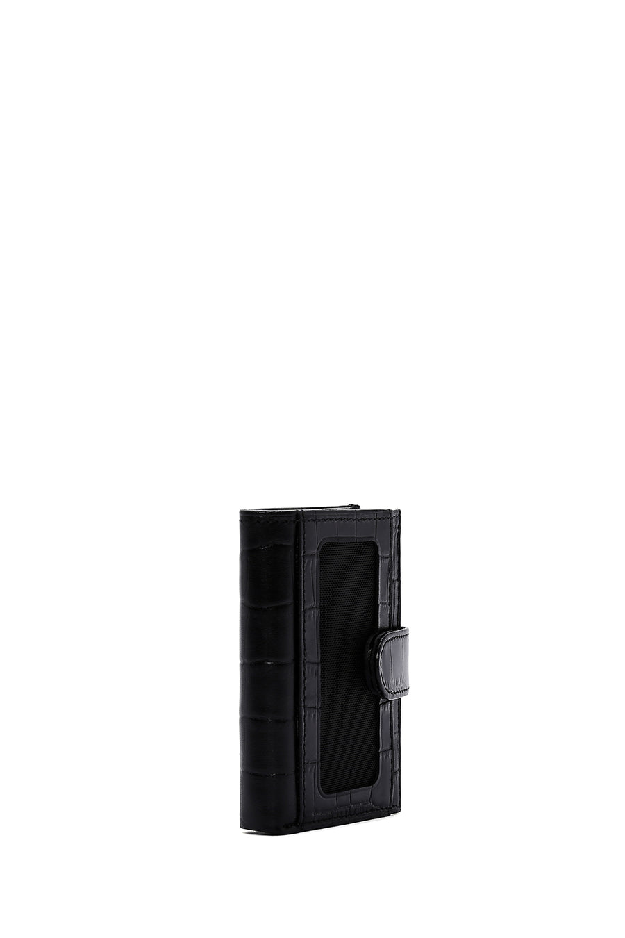 Men's Black Leather Card Holder