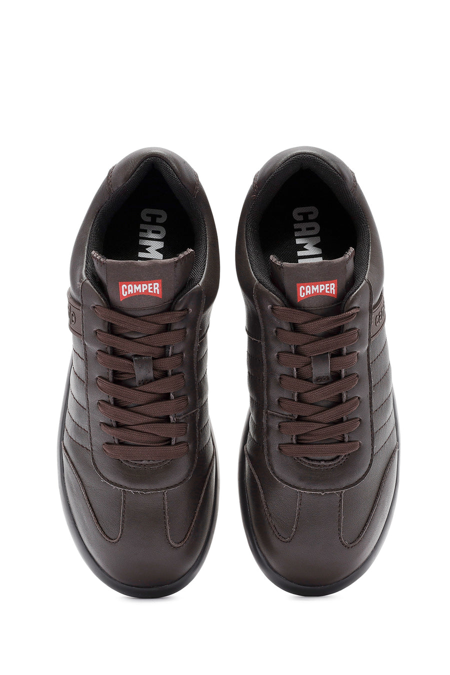 Camper Men's Brown Leather Shoes