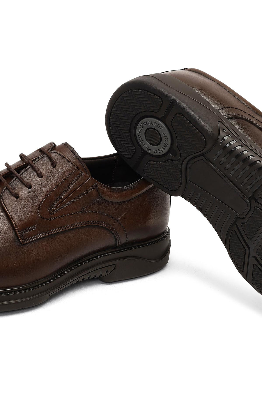Men's Brown Leather Casual Shoes