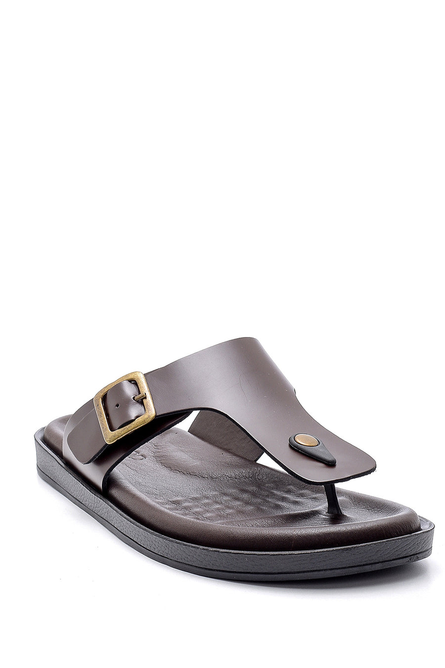 Men's Leather Slippers