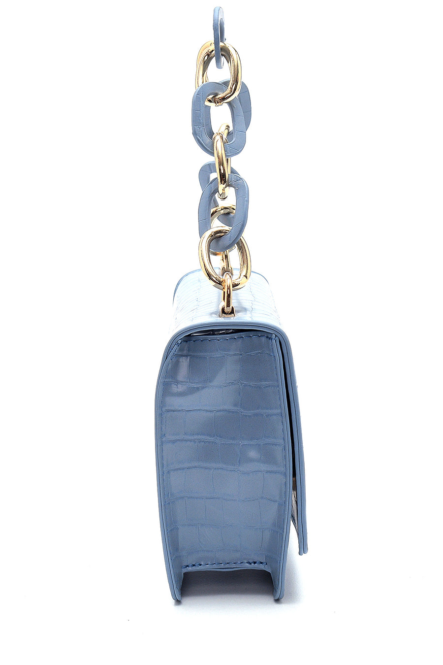 Women's Crocodile Patterned Crossbody Bag