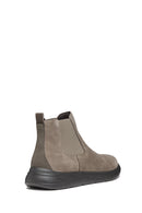 Geox Men's Mink U Portello Suede Leather Chelsea Boots | Derimod