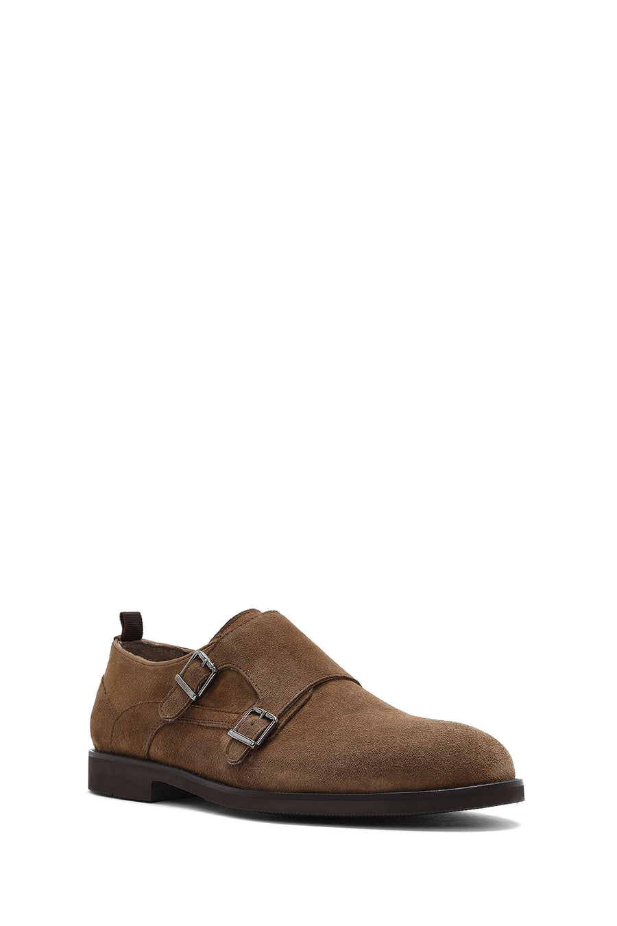 Men's Mink Buckled Suede Leather Classic Shoes