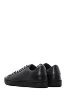 Men's Black Leather Sneaker | Derimod